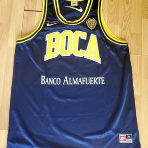 Boca Juniors Basketball jersey by Nike. Very rare!
